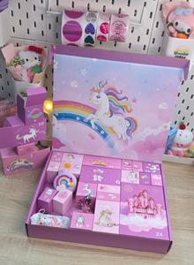 Unicorn Countdown Gift Box