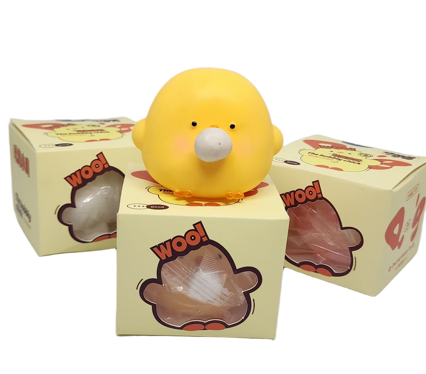 Chick Squeeze ( Bubble making )
