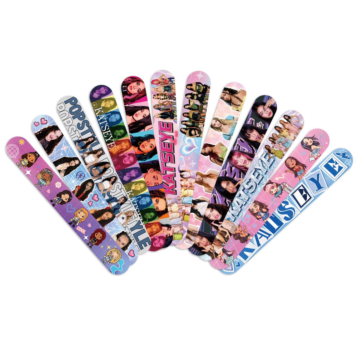 Katseye Slap on Bracelets
